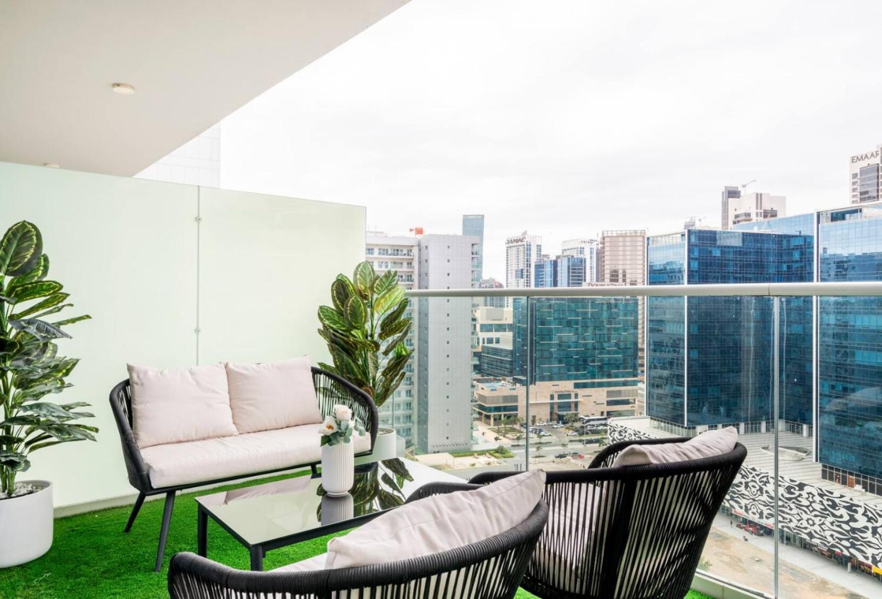 Luxury 2 Bedroom With Burj Khalifa View Dubai Dış mekan fotoğraf