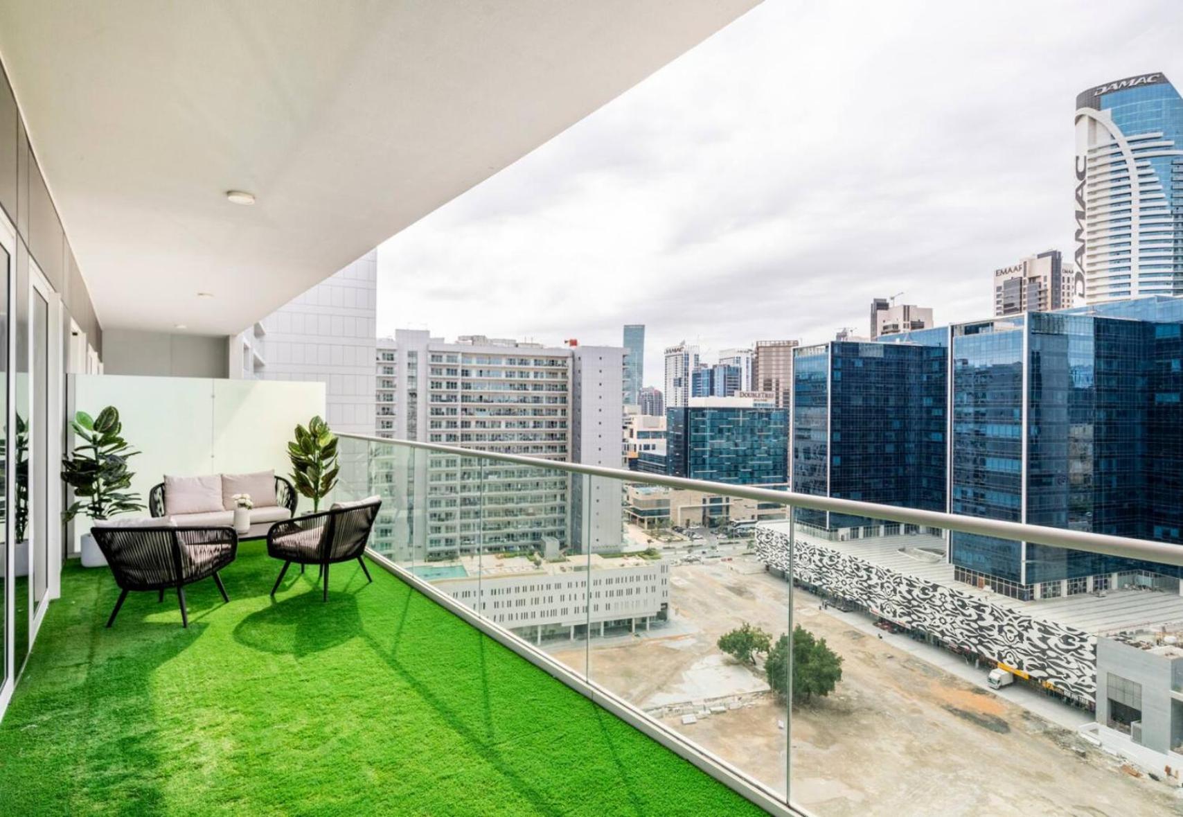 Luxury 2 Bedroom With Burj Khalifa View Dubai Dış mekan fotoğraf