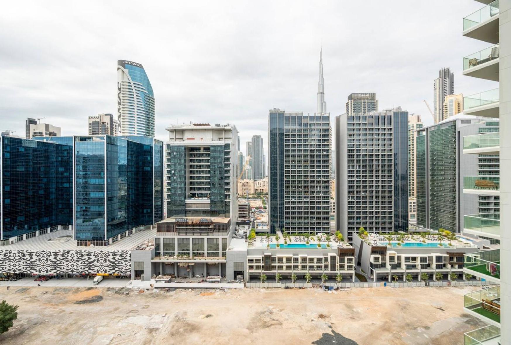 Luxury 2 Bedroom With Burj Khalifa View Dubai Dış mekan fotoğraf