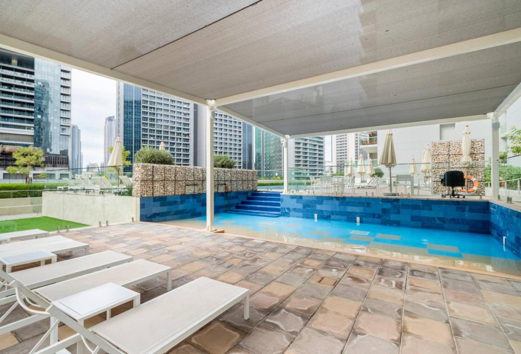 Luxury 2 Bedroom With Burj Khalifa View Dubai Dış mekan fotoğraf